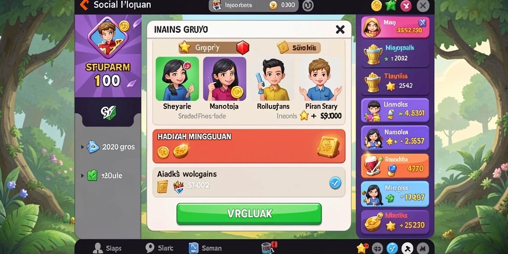 Tampilan antarmuka yang menarik dan intuitif.