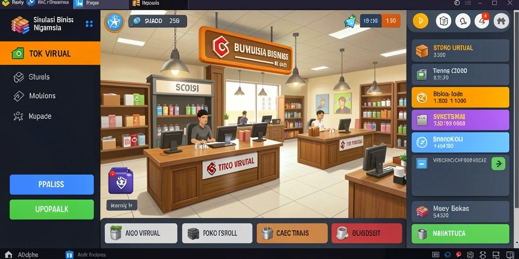 Screenshot menarik dari pertarungan epik.