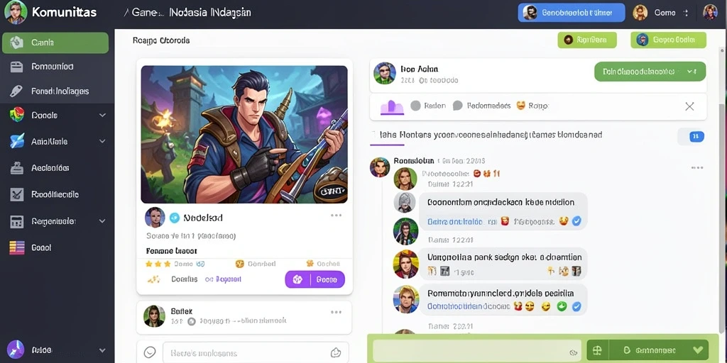 Tampilan grafis yang memukau dan interaktif.