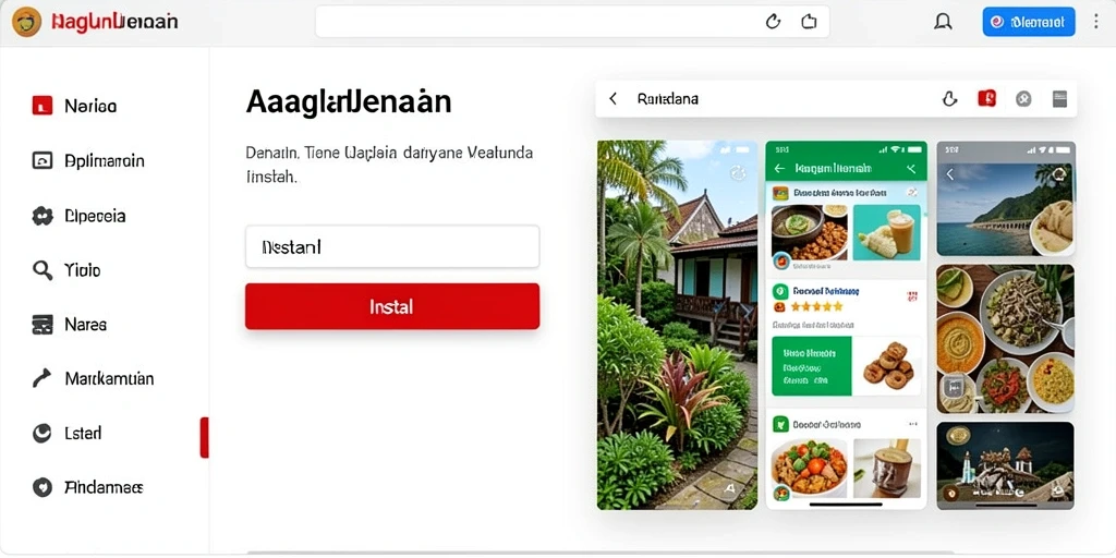 Tampilan awal aplikasi HANABI88 yang menarik.