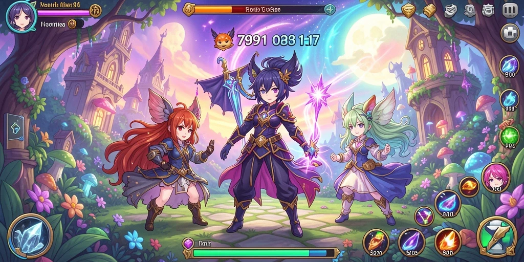 Screenshot menunjukkan layar utama game ID66 dengan menu yang intuitif.