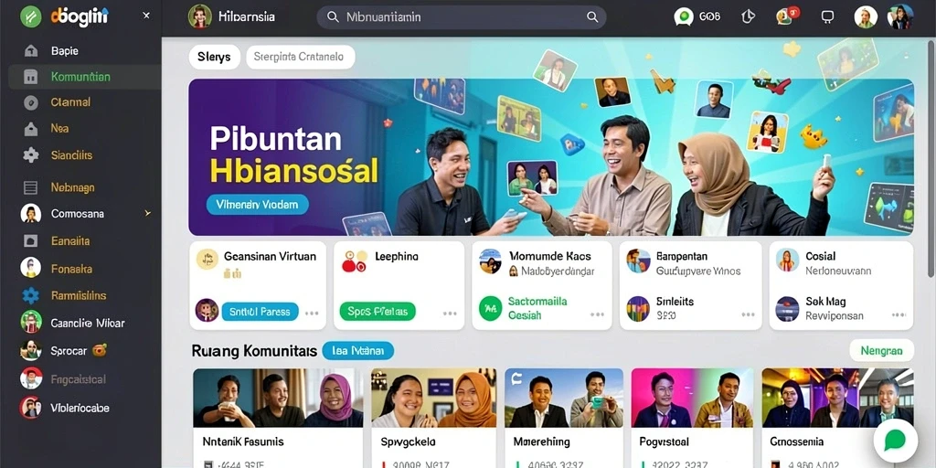Tampilan antarmuka yang ramah pengguna.