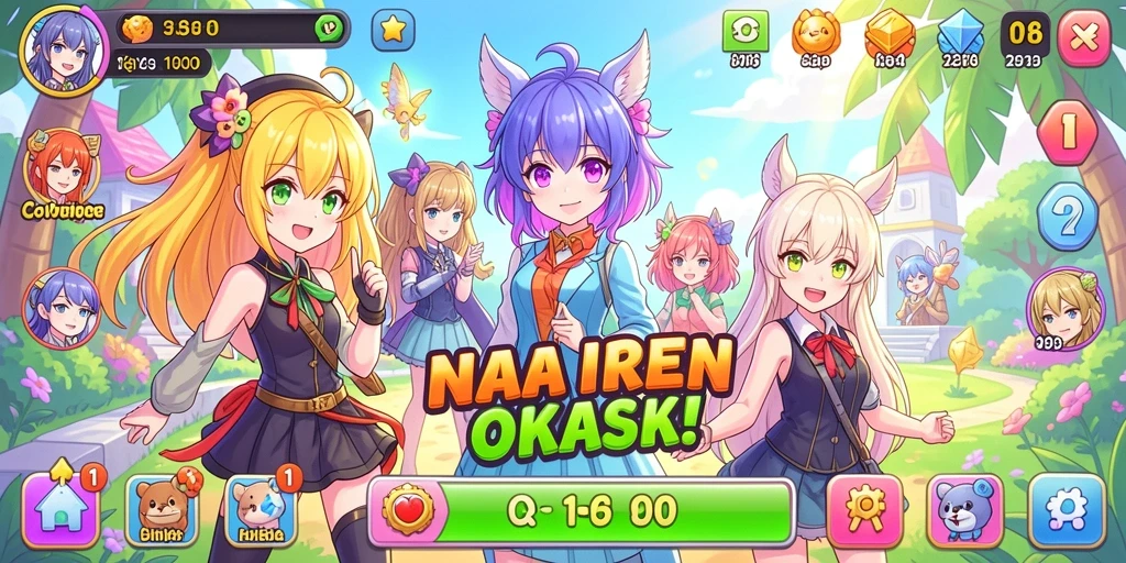 Tampilan menu utama yang menarik dan mudah dinavigasi.