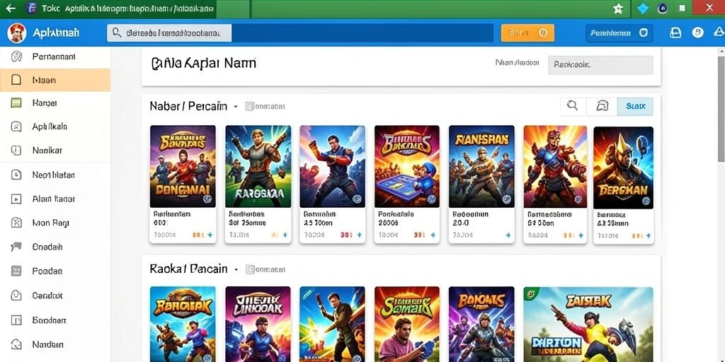Tampilan antarmuka yang user-friendly dan intuitif.