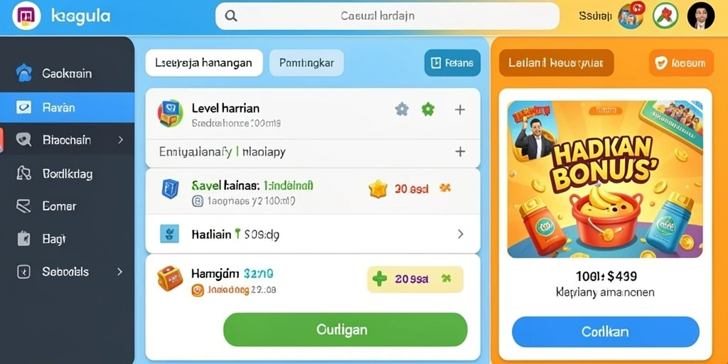 Tampilan antarmuka yang user-friendly dan menarik.