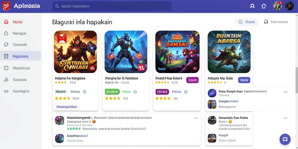 Tampilan antarmuka yang menarik dan intuitif.