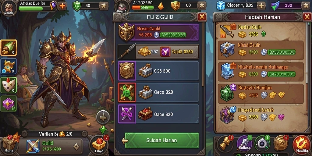 Tampilan antarmuka MEGA388 yang intuitif.