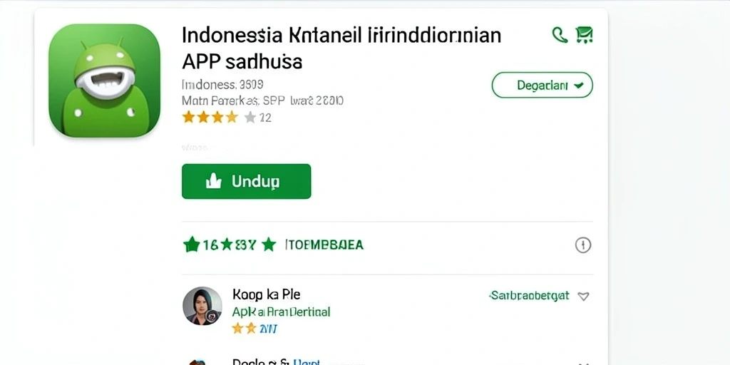 Tampilan awal yang menarik dan mudah dinavigasi.