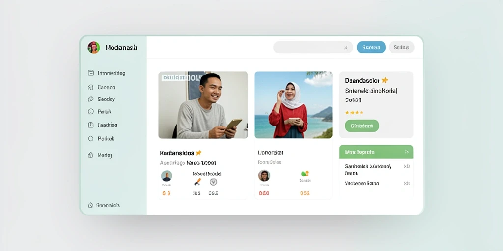 Tampilan antarmuka yang menarik dan intuitif.