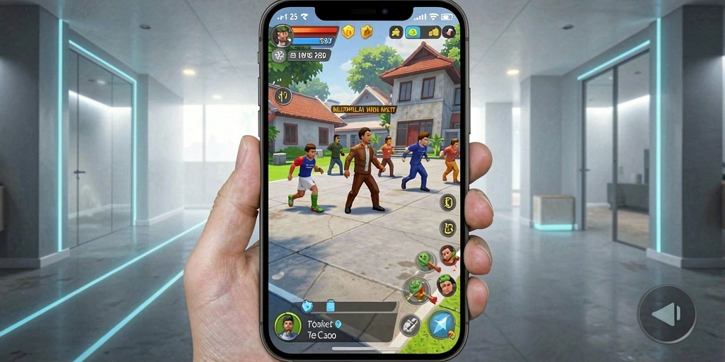 Tampilan menarik dari antarmuka OLX128.