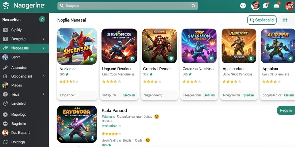 Tangkapan layar menampilkan karakter dalam pertempuran yang epik.