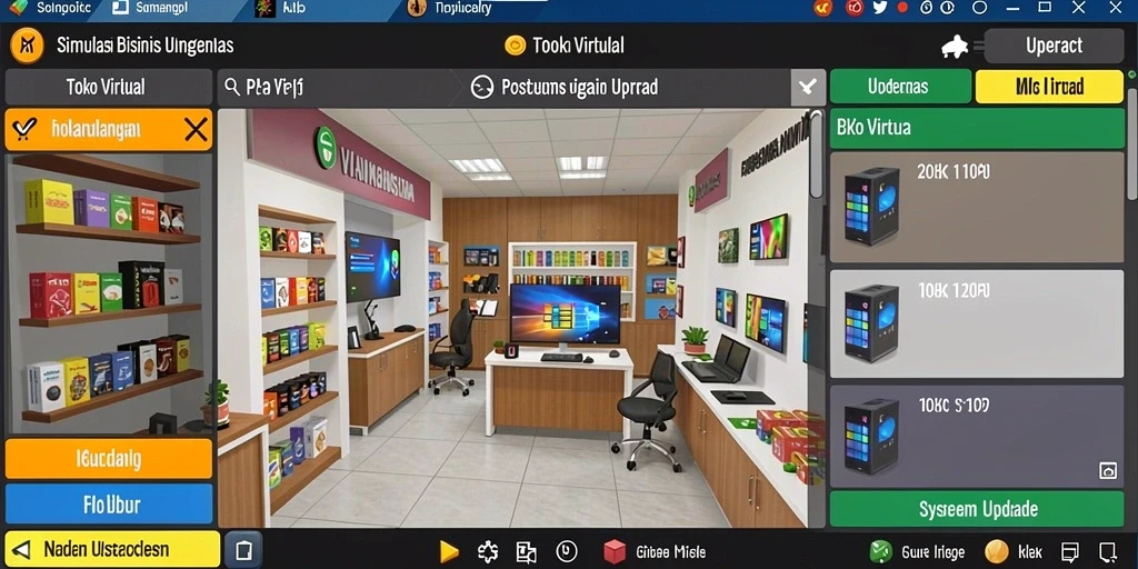 Tampilan antarmuka yang menarik dan mudah digunakan.