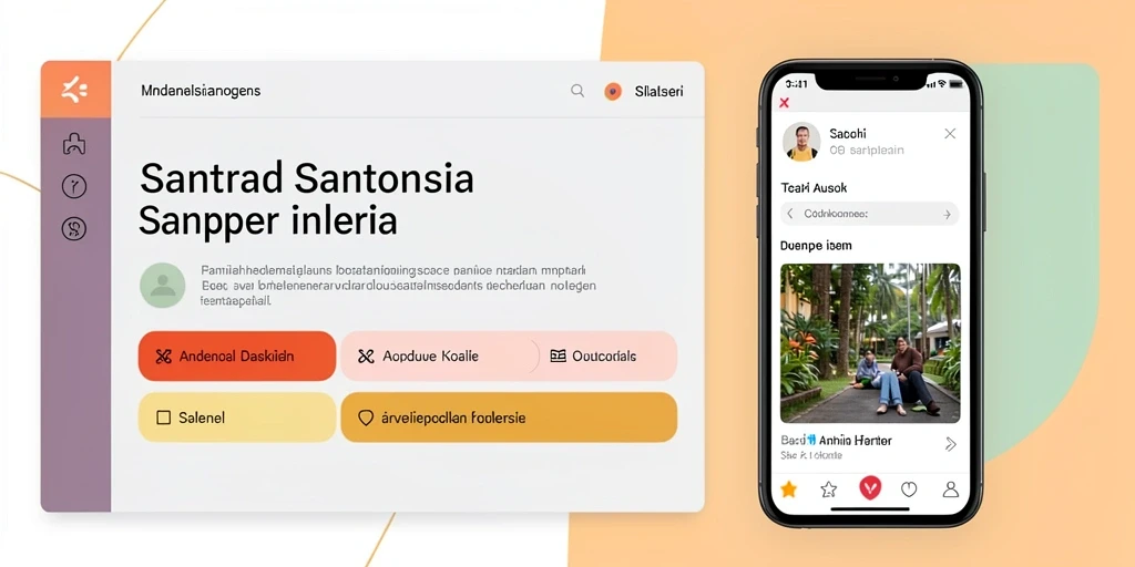 Tampilan antarmuka aplikasi yang menarik dan user-friendly.