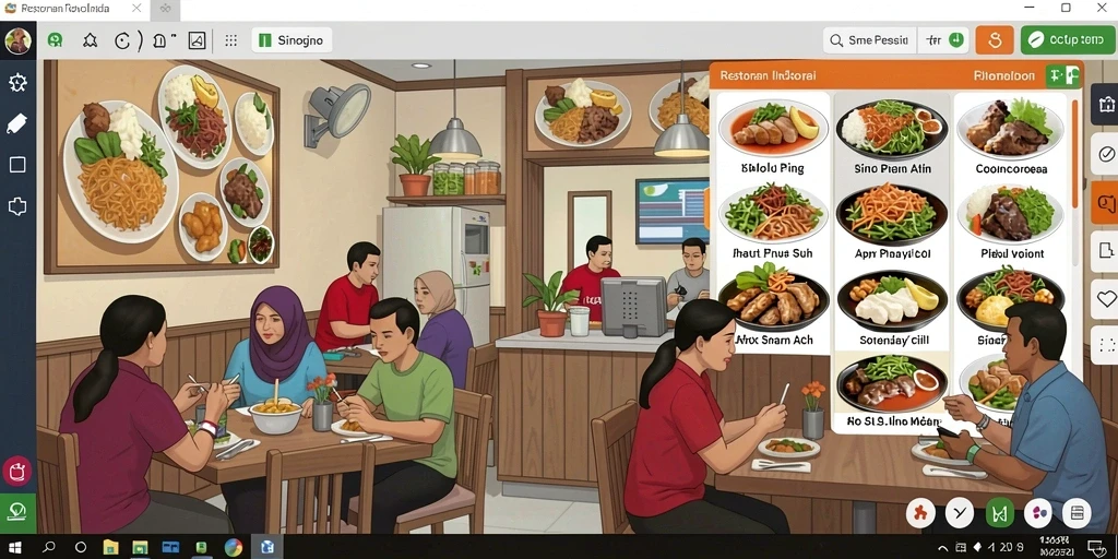 Tampilan antarmuka yang ramah pengguna.