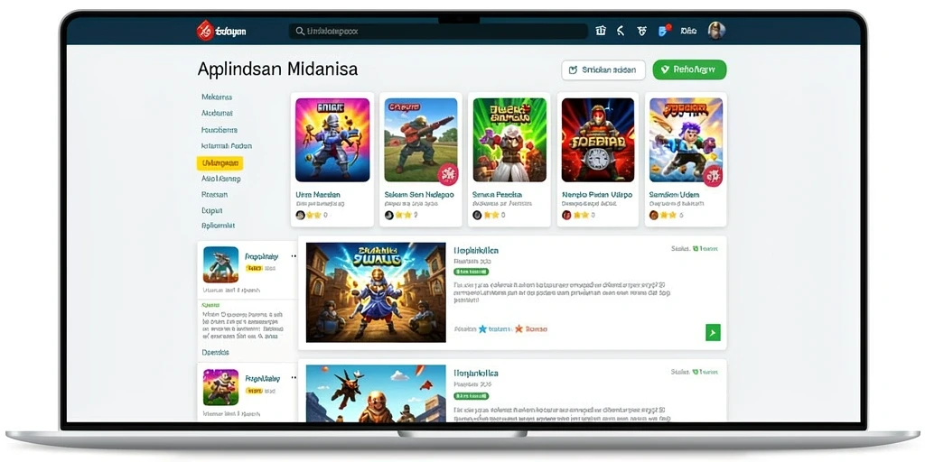 Tampilan antarmuka yang menarik dan intuitif.